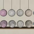 Moon Shaped Floor Lamp With Multiple Colors And Lunar Surface Texture For Modern Home Decor