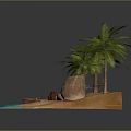Game Environment Game Scene Fairy Tale Scene Fairy Tale Magic Scene Magic Item Fantasy Scene 3d model