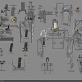 High Quality Sports Equipment Collection With Fitness Machines And Strength Training Gear