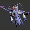 Monster Monster Monster Flying Monster Mountain Essence Alien Monster Alien Monster Monster Warrior 3d model