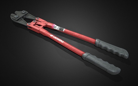 Modern bolt pliers iron pliers 3d model