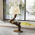 New Chinese floor lamp 3d model