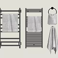 Towel rack 3d model