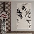 New Chinese Decorative Painting 3d model