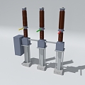 Substation kV35 CB B 3d model