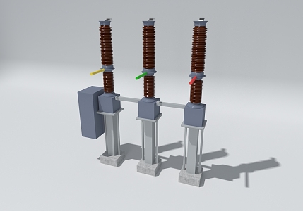 Substation kV35 CB B 3d model