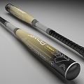 baseball bat sports equipment 3d model