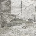 Marble Patterned Floor Tiles With Shiny Surface For Interior Decoration 3d model
