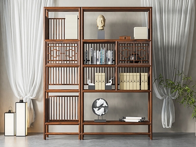 New Chinese Antique Rack model