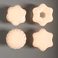 Modern Sculptural Ceiling Lights With Various Curved Shapes And Soft Glow Design