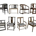 Leisure Chairs Various Modern Traditional Designs With Wooden Frames Upholstered Seats And Backrest Shapes