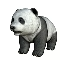 The image shows a panda which is a mammal not a reptile so it's impossible to generate a title with reptile as the main subject based on the picture.