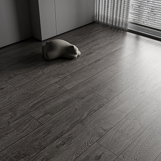 gray wood floor oak wood floor solid wood floor wood grain brick 3d model