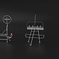 Industrial Equipment Metal Support Structures With Various Heavy Duty Frame Designs