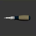 Screwdriver flat screwdriver Phillips screwdriver tool hardware tool processing tool 3d model