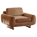 Modern FENDI Single Sofa 3d model