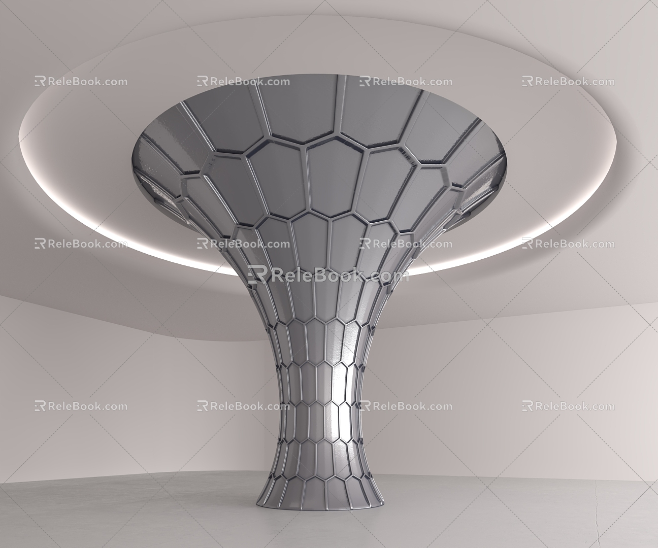 Modern Column 3d model