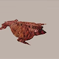Roasted Meat Food With Crispy Exterior And Juicy Interior Texture