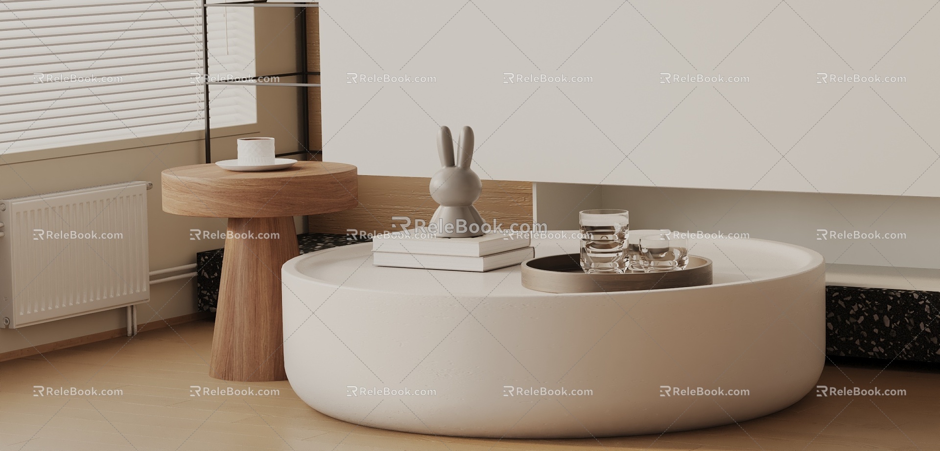 Coffee table 3d model