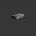 Scenic Rocky Landscape With Natural Layered Rock Formation And Textured Surface