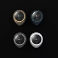 Modern Washing Machine Design Available in Four Color Options for Home Use