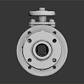 Precision Engineered Industrial Metal Mechanical Equipment With Flange Connections And Pressure Gauge