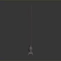 Industrial Slender Metal Pole Structure With Stable Base And Vertical Support Design
