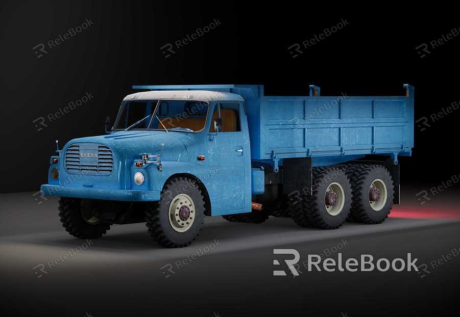 Modern truck Russian truck too drag model