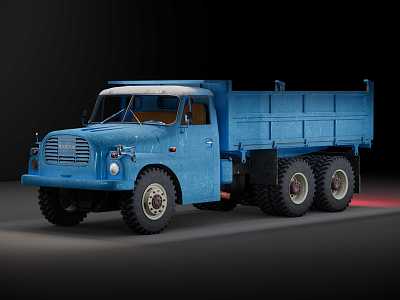 Modern truck Russian truck too drag model