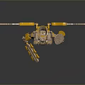 Robot Bird Science Fiction Eagle Mechanical Eagle Mechanical Bird Machine Eagle Mechanical Eagle Kite 3d model