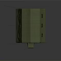 Green Camping Tent With Door Windows Pegs And Guy Ropes Setup