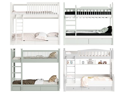 Modern Bed and Bed Children's Bed model