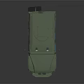 Green Armored Military Vehicle With Off Road Wheels Tinted Windows And Roof Lights