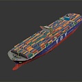 Large Cargo Ship Cargo Ship Small Cargo Ship Cargo Ship 3d model