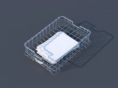 Storage Basket 3D Model 3d model Storage Basket 3D Model 3d model