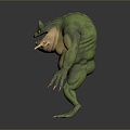 Monster Monster Monster Monster Monster Warrior Alien Monster Alien Monster 3d model