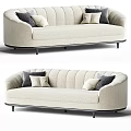 Double sofa 3d model