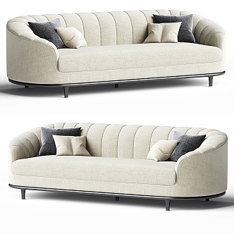 Double sofa 3d model