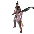 Modern Game Character Three Kingdoms Unparalleled Character Man 3d model