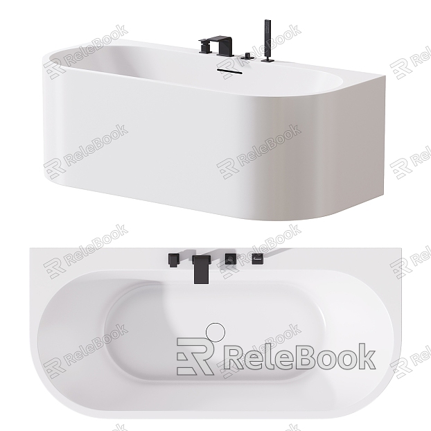 Bathtub Bathroom Products Bathtub Basin Faucet model