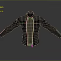 Stylish Black Leather Jacket With Stand Collar White Stitching And Burgundy Inner Lining