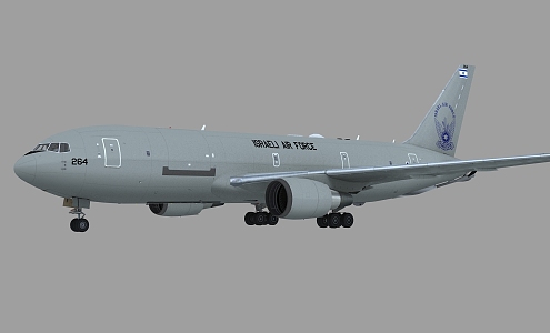 Israeli KC46A Air Tanker 3d model