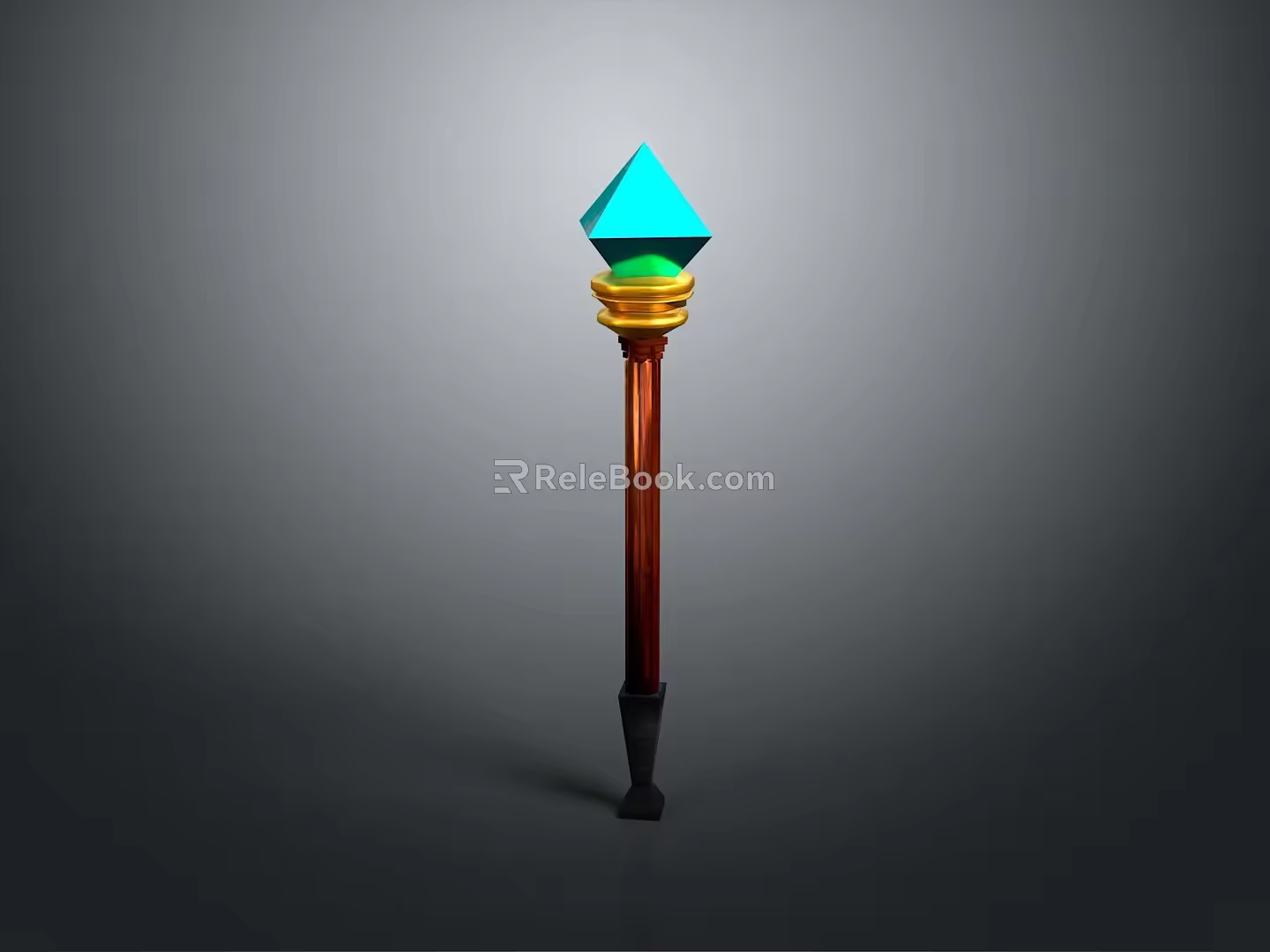 Scepter Ancient Scepter Cane Ancient Scepter Magic Scepter Metal Scepter Classical Scepter Magic Scepter 3d model