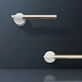 Modern door handle air conditioner through port air conditioner hardware accessories hardware socket remote control wiring board network cable interface 3d model
