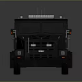 SWAT Tactical Armored Vehicle Displaying Black Exterior And Roof Mounted Equipment
