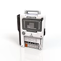 MULTIWAVE Portable Electronic Device With Display Screen Control Buttons And Handle