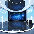 Science and Technology Exhibition Hall 3d model