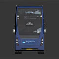 Modern Bus School Bus Box Bus Tourist Bus 3d model