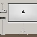 Projector screen 3d model