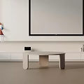 Modern coffee table 3d model